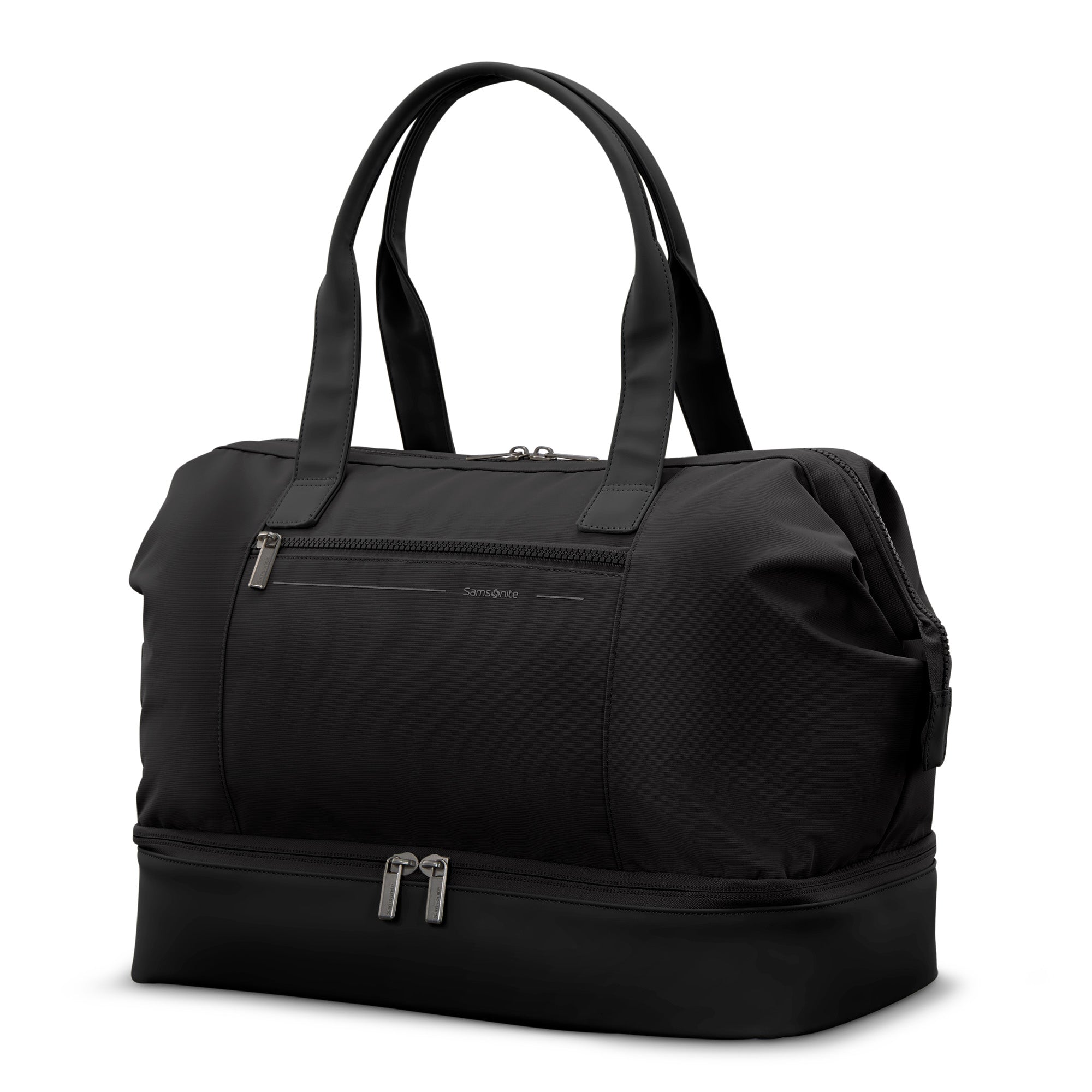 Samsonite Better Than Basic Drop Bottom Weekender ( Black , One Size ) Black One Size U5