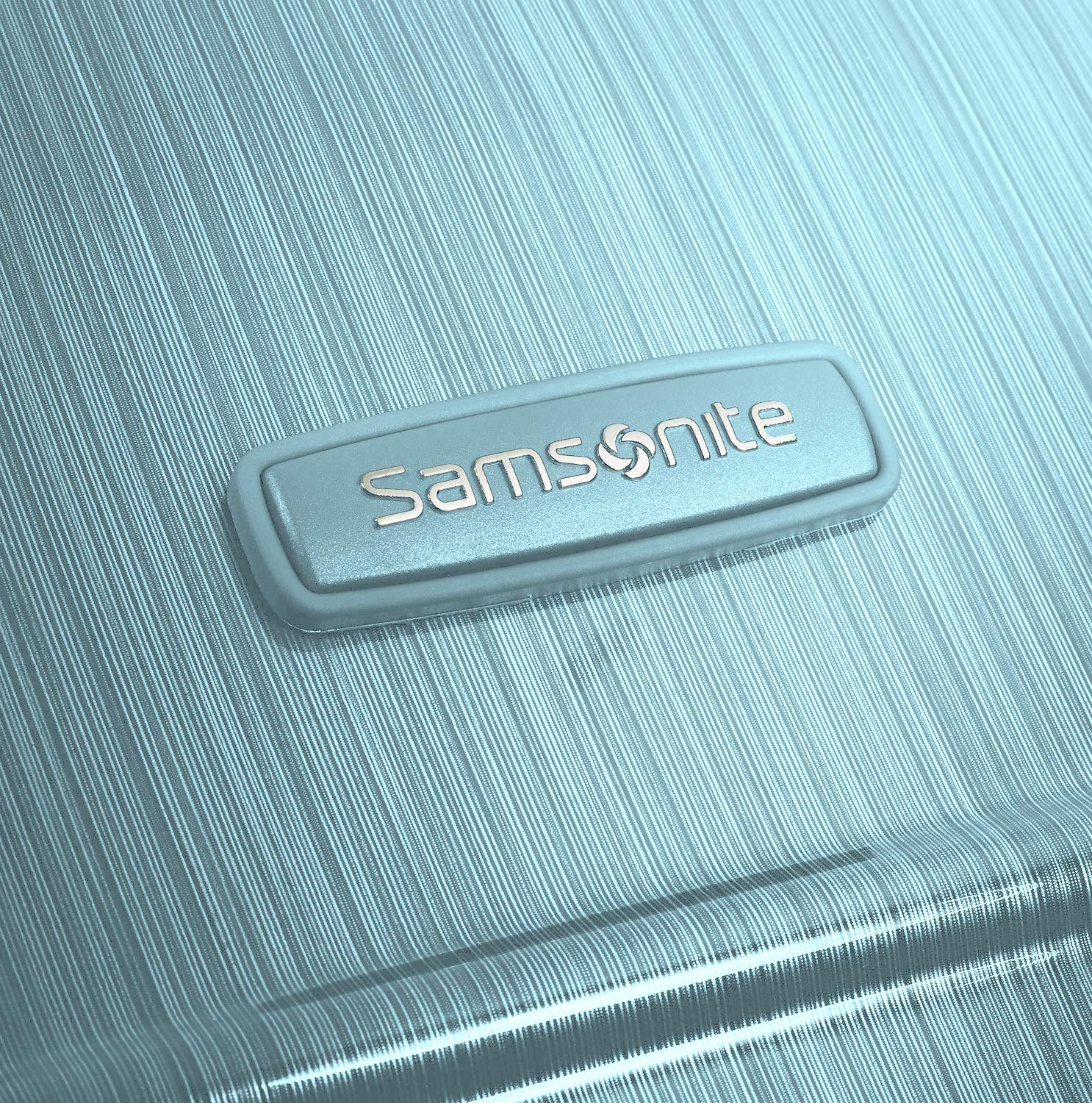 Samsonite Winfield 2 Hardside Luggage with Spinner Wheels Ice Blue Checked Medium 24 Inch U3