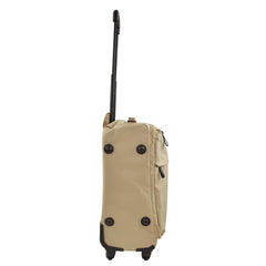 Bric's Siena Evolution 21" Inch Carry-On Luggage Spinner Suitcase with Durable Frame - Lightweight Soft Exterior with Multi Pockets - Papyrus Beige Beige undefined U1