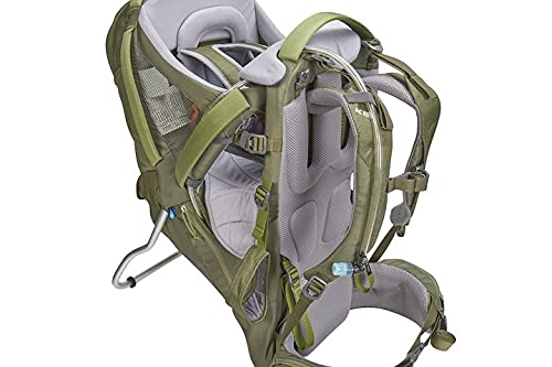 Kelty Journey PerfectFIT ELITE Child Carrier for Infants and Toddlers, Zippered Pockets Galore, 26L, Waistbelt, Aluminum Frame, Integrated Sunshade Insignia Blue One Size U1