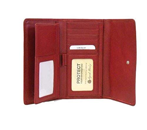 Osgoode Marley RFID Checkbook Wallet Black Black One Size U2