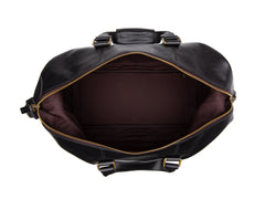 Bosca Men's Dolce Duffle Bag ( Black , One Size ) Black One Size U1