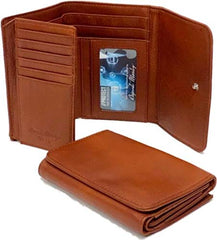 Osgoode Marley RFID Snap Wallet Brandy   U1