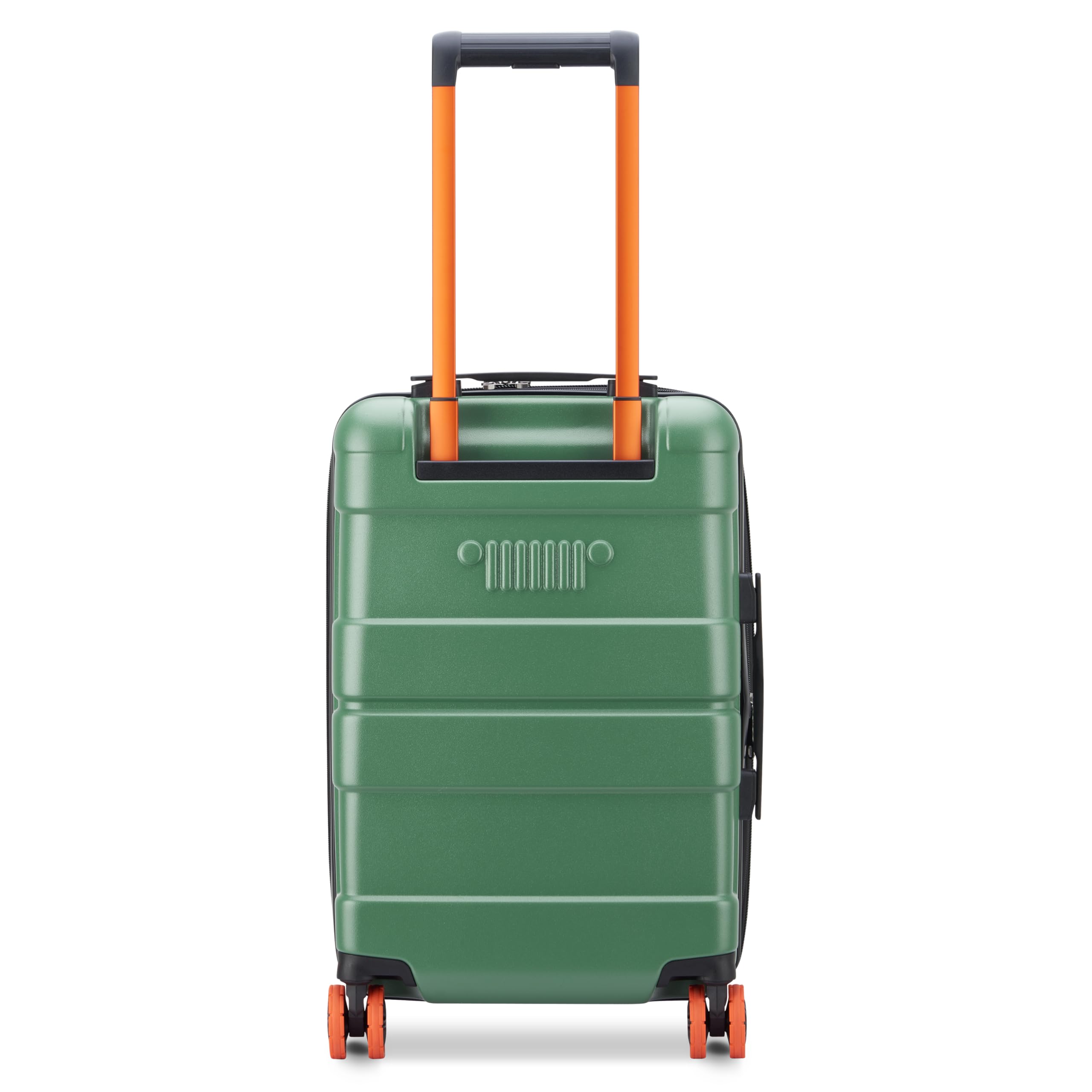 Jeep JH002B Hardside Expandable Luggage with Spinner Wheels ( Elm Green , Carry-On 19 Inch ) Elm Green Carry On 19 Inch U1