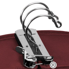 WallyBags® 48” Deluxe Tri-Fold Travel Garment Bag with three pockets ( Merlot , 48-inch ) Merlot 48 Inch U1