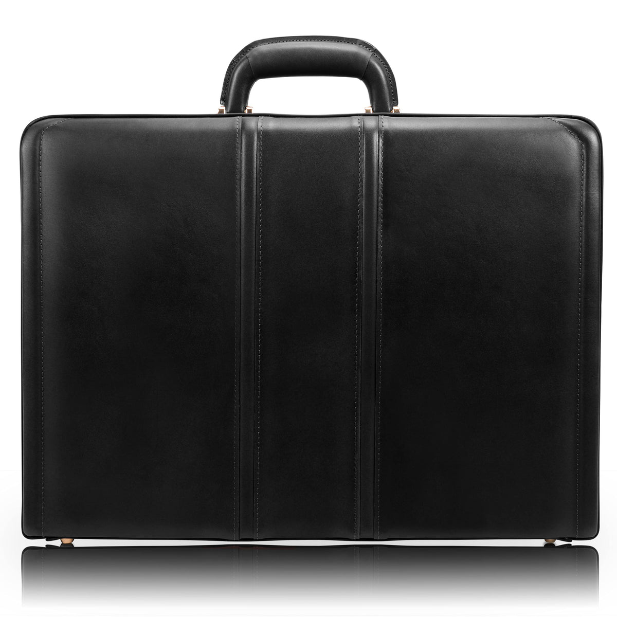 McKlein USA Coughlin Leather 4.5" Expandable Attache Briefcase U1