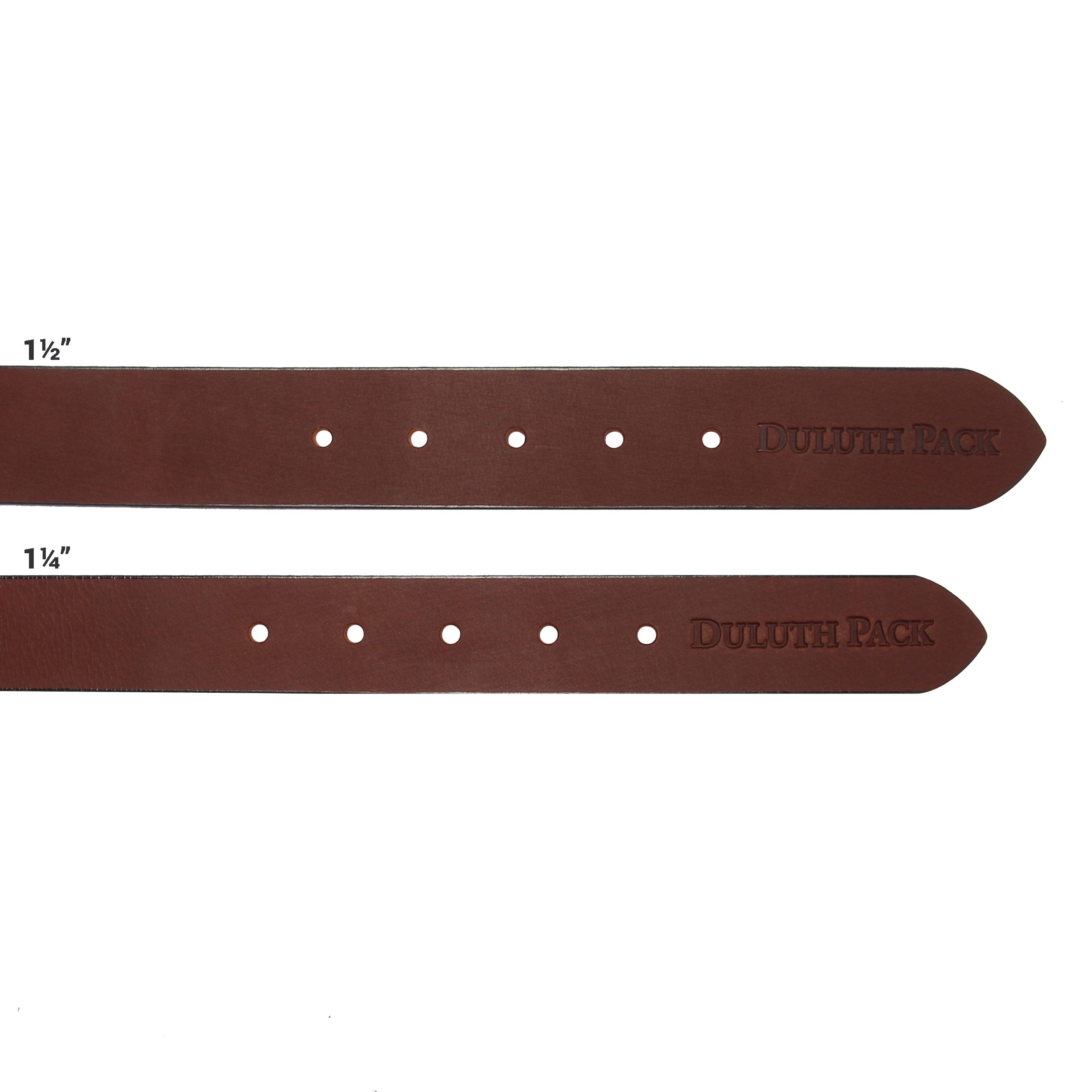 Duluth Pack Leather Belt ( Brown , 40, 1.5 inches ) Brown 40 1 5 Inches U2