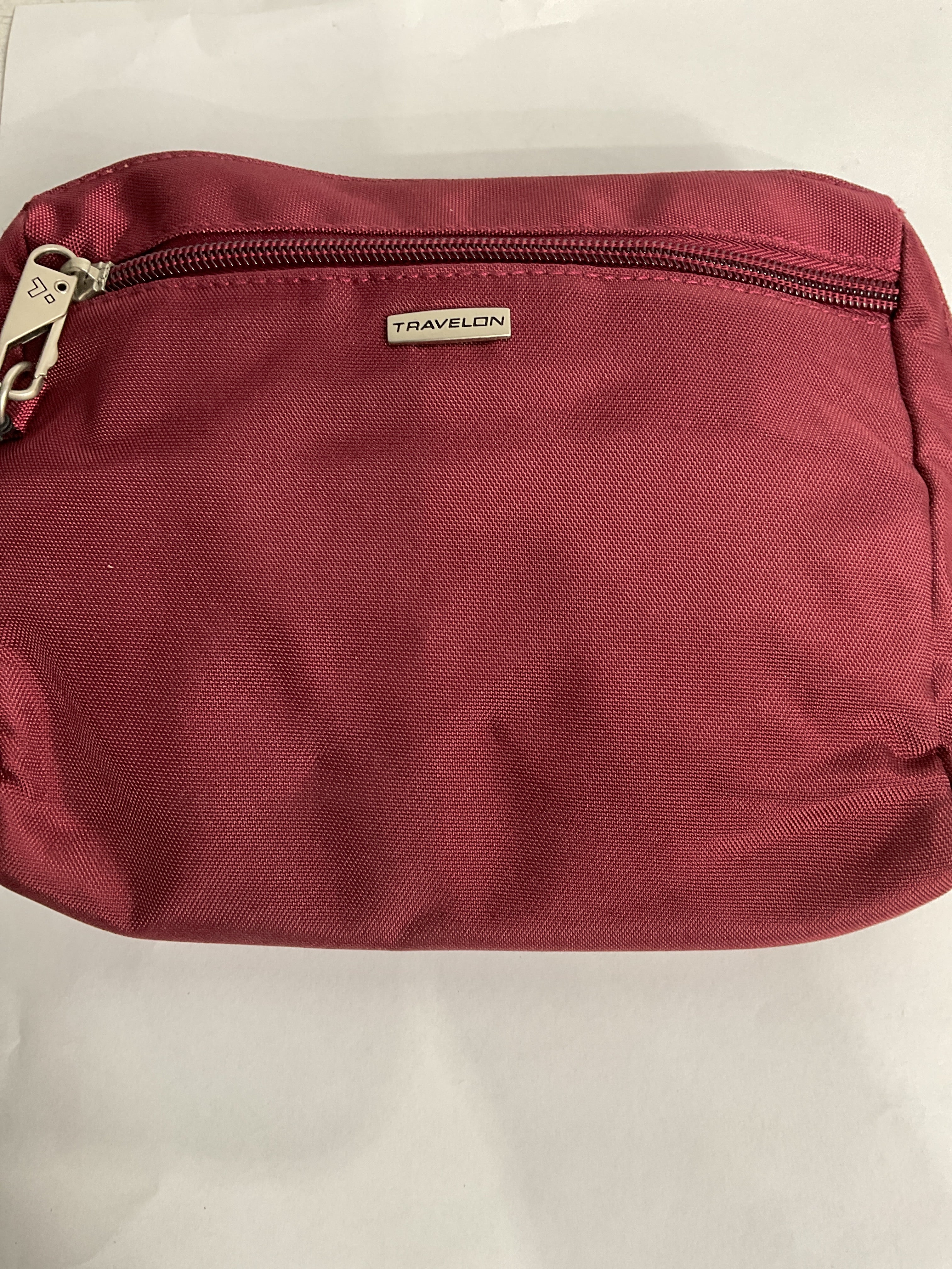 Travelon Anti-Theft Classic Convertible Crossbody & Waist Pack Wine One Size U1