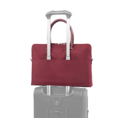 Travelpro Platinum Elite Women's Travel Briefcase, Fits up to 14 Inch Laptop, Work School Travel Bordeaux One Size U1