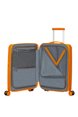 American Tourister Fastforward Expandable Hardside Luggage with Spinner Wheels, Carry-on ( Radiant Orange , One Size ) Radiant Orange One Size U1