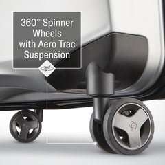 Samsonite Octiv Hardside Spinner ( Aluminum Silver , Check-Large 28 ) Aluminum Silver Check Large 28 U6