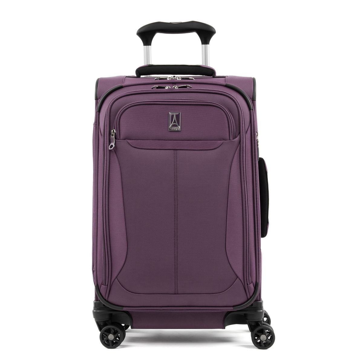 Travelpro Tourlite Softside 21" Expandable Luggage with 4 Spinner Wheels, Lightweight Suitcase, Carry-On ( Deep Purple , Carry-On 21-Inch ) Deep Purple Carry On 21 Inch U25