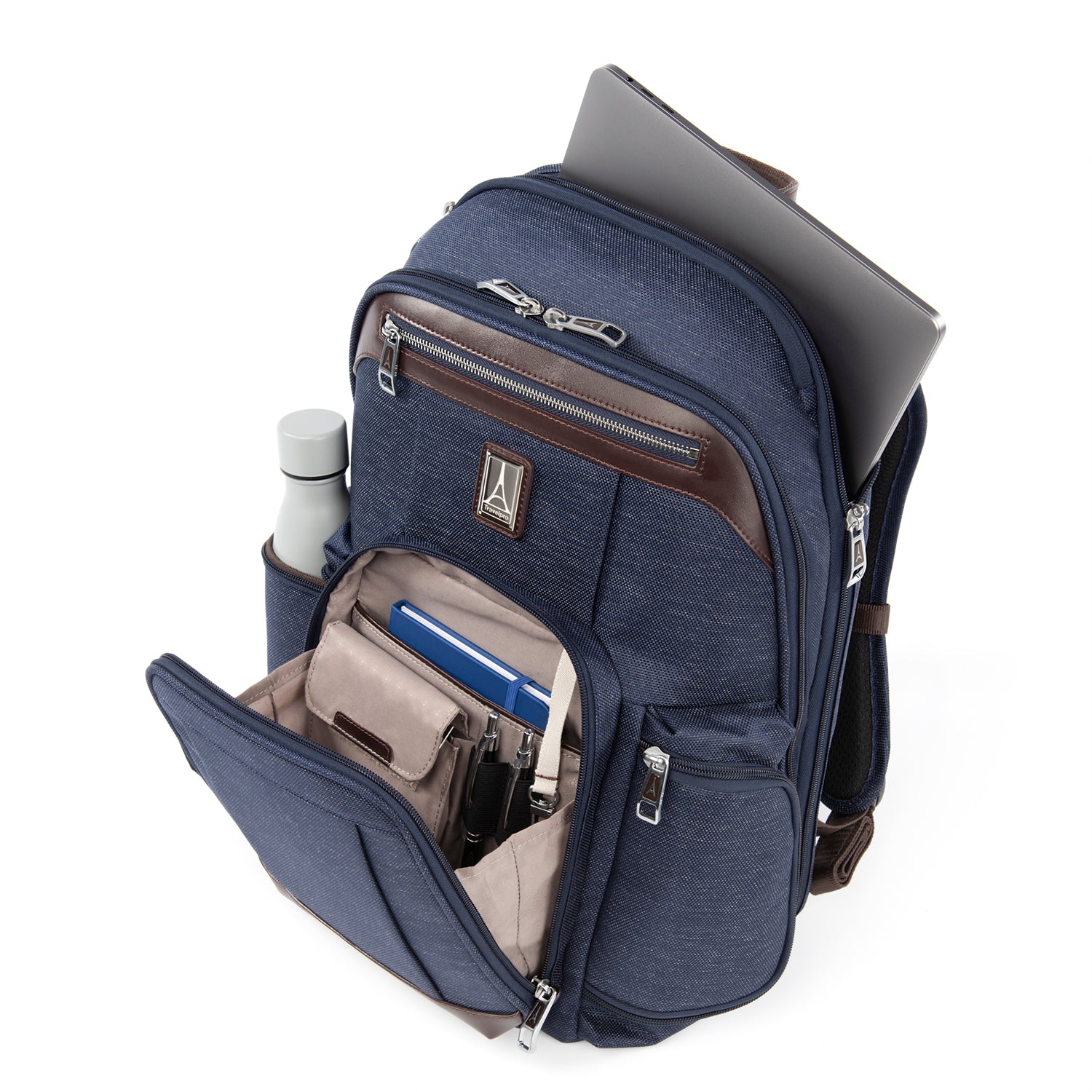 Travelpro Platinum Elite Business Laptop Backpack, Fits up to 17.5 Inch Laptop, Work School Travel, Men and Women True Navy 17 5 Inch U1