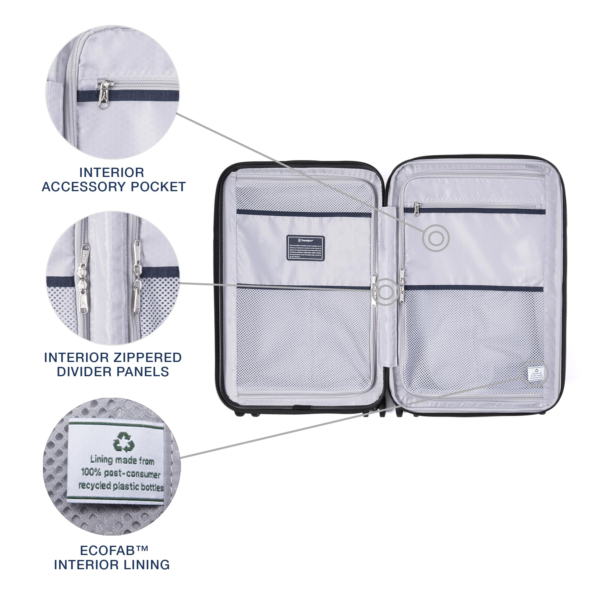 Travelpro Maxlite Air V2 Hardside Expandable Luggage, 8 Spinner Wheels, Lightweight Hard Shell Suitcase, TSA lock ( Shadow Grey , Carry On 21-Inch ) Shadow Grey Carry On 21 Inch U1