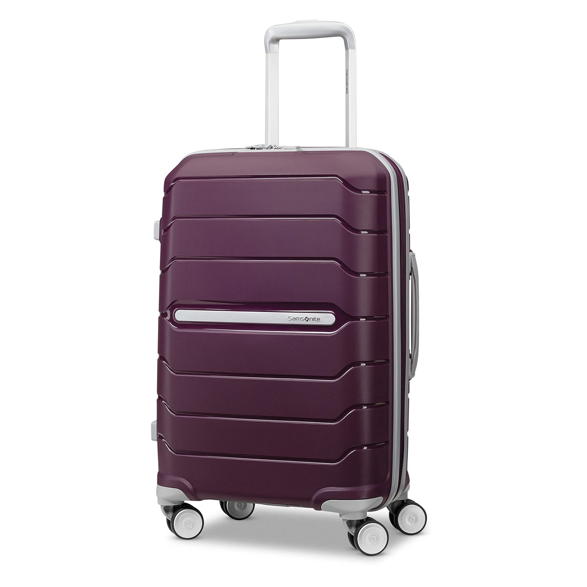 Samsonite Freeform Hardside Expandable with Double Spinner Wheels ( Amethyst Purple , Carry-On 21-Inch ) Amethyst Purple Carry On 21 Inch U6