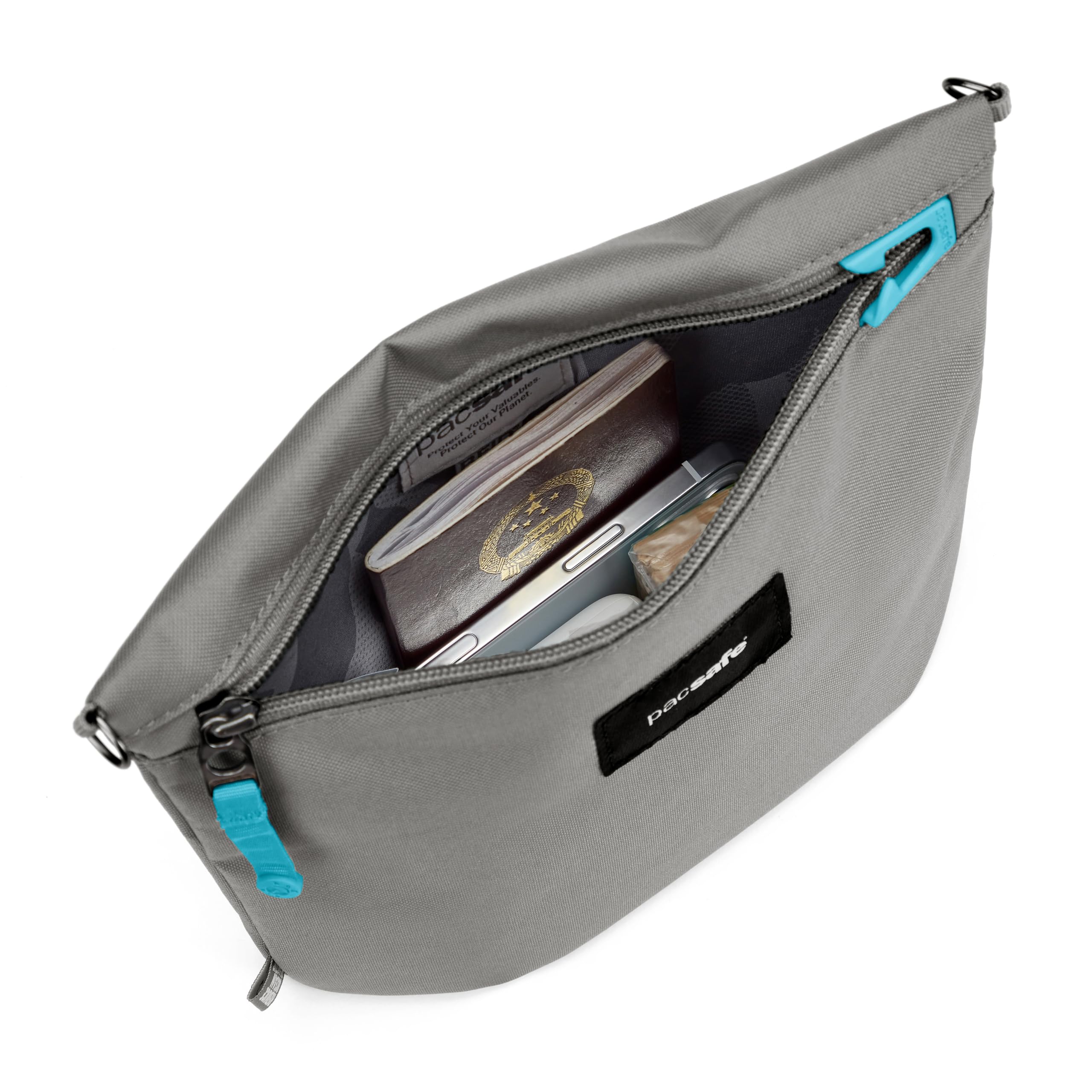 Pacsafe GO Anti Theft Crossbody Pouch ( Stone , One Size ) Stone One Size U2