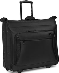 WallyBags® 45” Premium Rolling Garment Bag with multiple pockets Black One Size U6