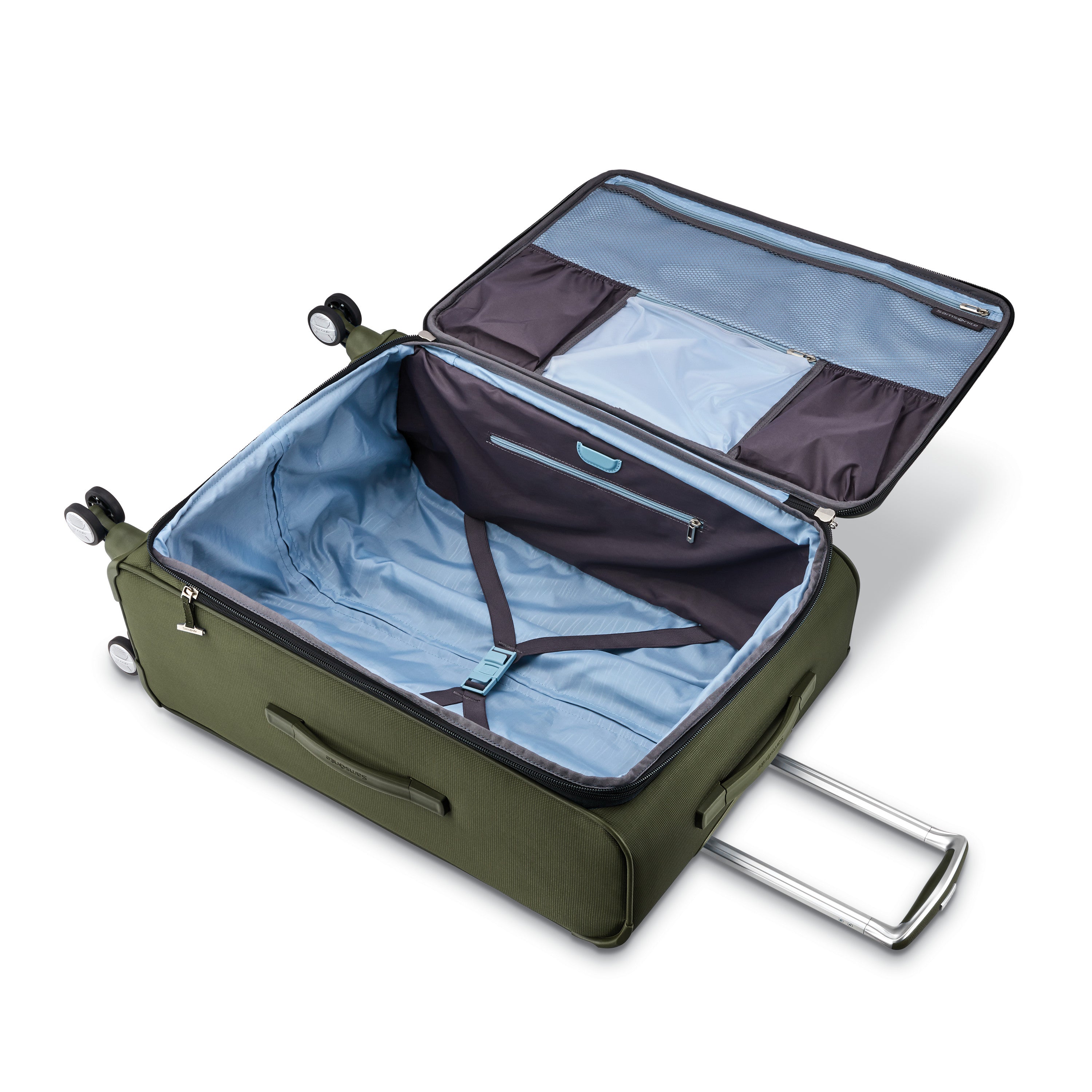 Samsonite Solyte DLX Expandable Softside Luggage with Spinner Wheels ( Cedar Green ) Cedar Green  U1