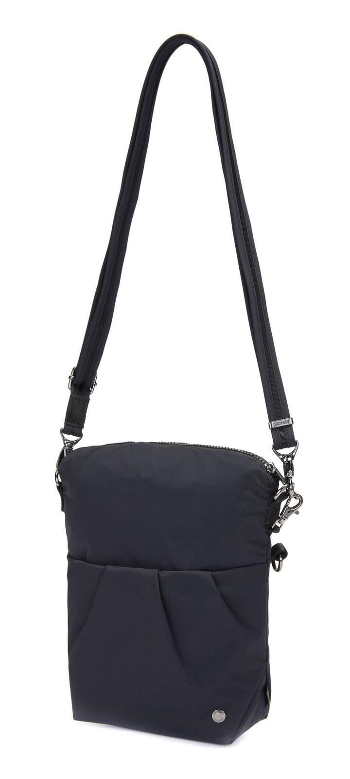 Pacsafe CX Convertible Crossbody ( Econyl Black , One Size ) Econyl Black One Size U2