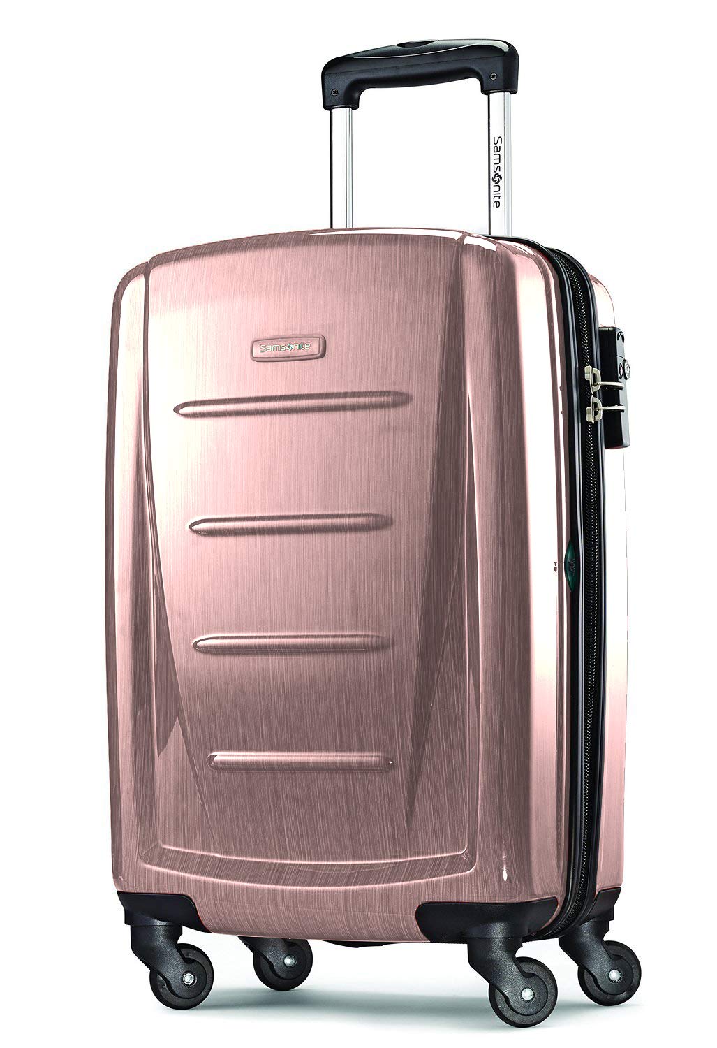 Samsonite Winfield 2 Hardside Luggage with 360 Spinner Wheels, TSA Lock, Airline Approved ( Arctic Pink , Carry-On 20-Inch ) Arctic Pink Carry On 20 Inch U17