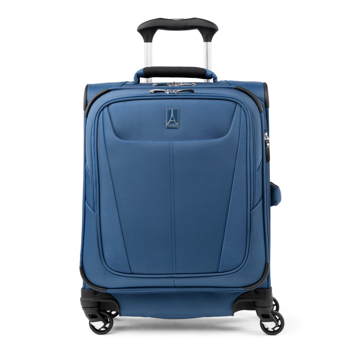 Travelpro Maxlite 5 Softside Expandable Luggage with 4 Spinner Wheels, Lightweight Suitcase, Men and Women Ensign Blue Carry On 19 Inch U6
