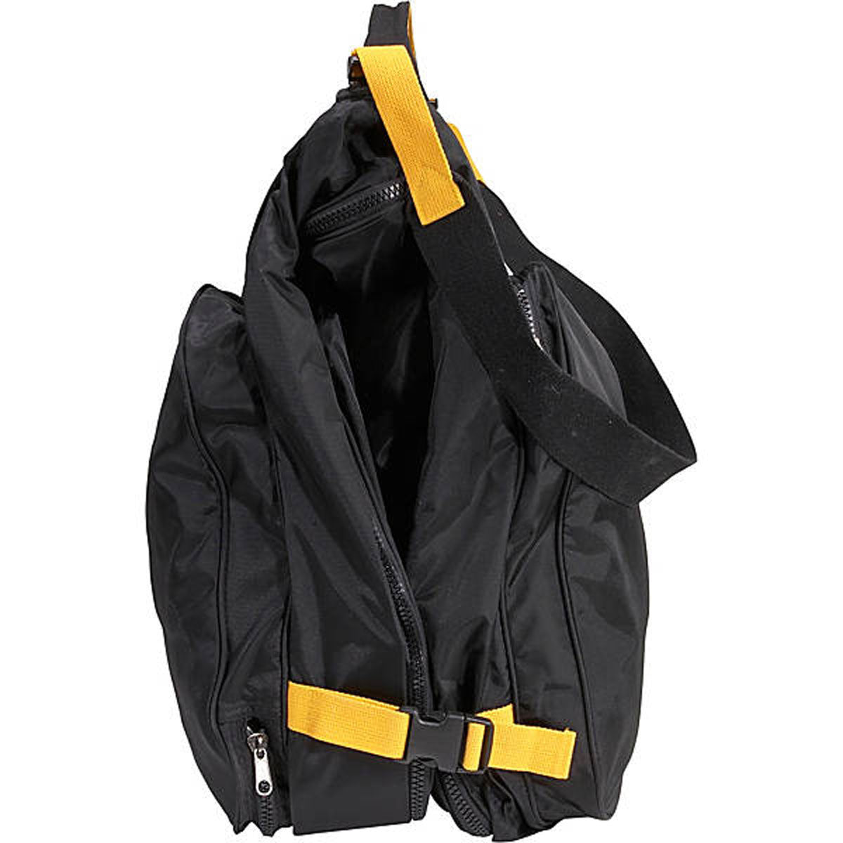 A.Saks EXPANDABLE Garment Bag ( Black , One Size ) Black One Size U4