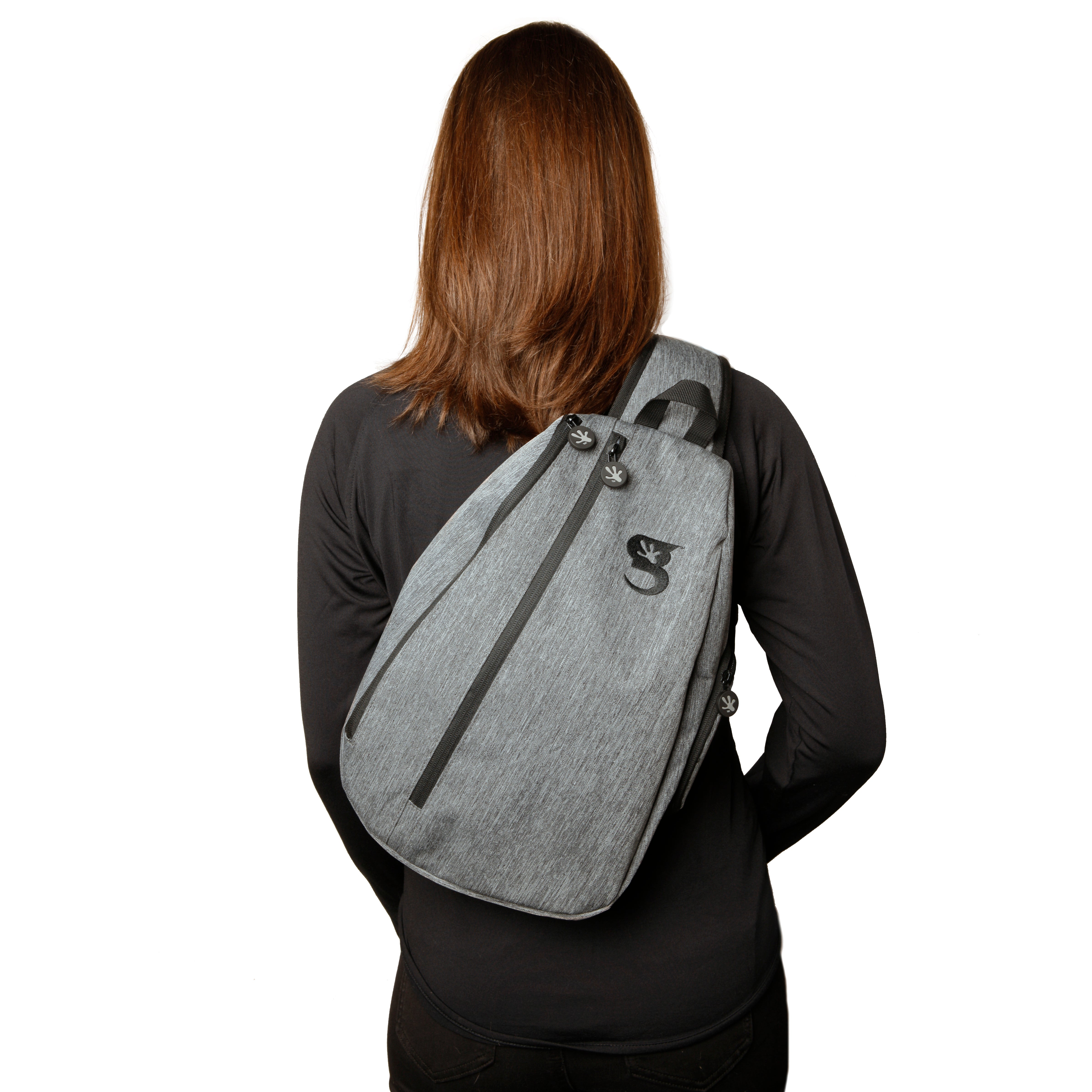 Geckobrands Sling Bag ( Everyday Grey , One Size ) Everyday Grey One Size U1