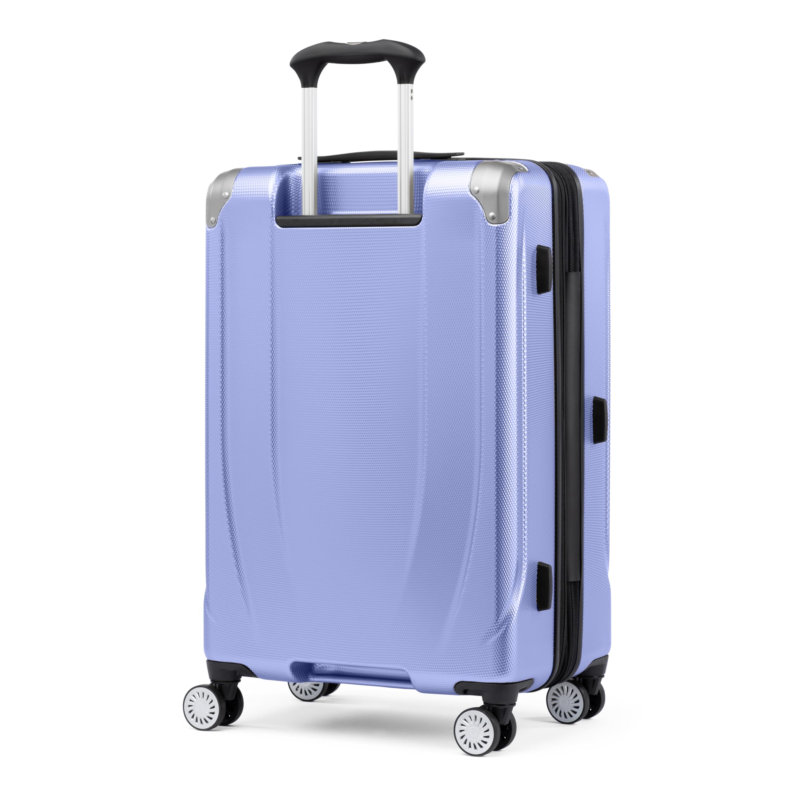 Travelpro Pathways 3 Hardside Expandable Luggage, 8 Spinner Wheels, Lightweight Hard Shell Suitcase ( Persian Violet , Checked Medium 25 Inch ) Persian Violet Checked Medium 25 Inch U2