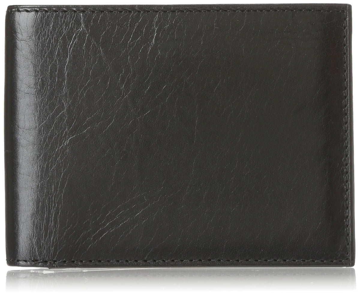 Bosca Men's Wallet, Old Leather Continental Bifold Wallet with I.D. Flap ( Black , One Size ) Black One Size U1