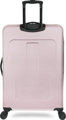 TOTAL TRAVELWARE Passage Expandable Hardside Spinner ( Pink , Checked Large 28-Inch ) Pink Checked Large 28 Inch U1