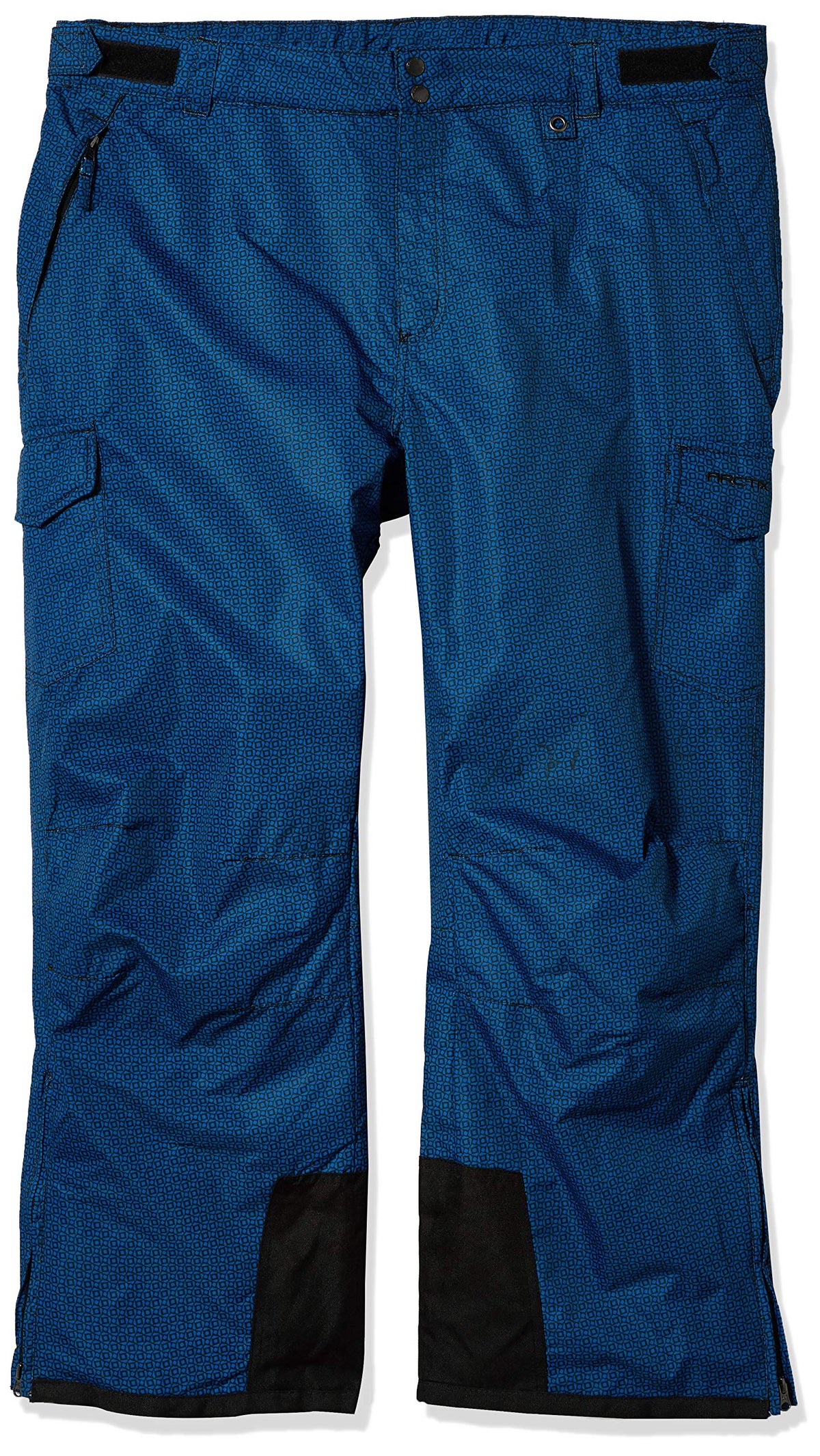 Arctix Men's Insulated Snowsports Cargo Pant ( Moguls Print Black , Medium/32" Inseam ) Moguls Print Black Medium 32 Inseam U2