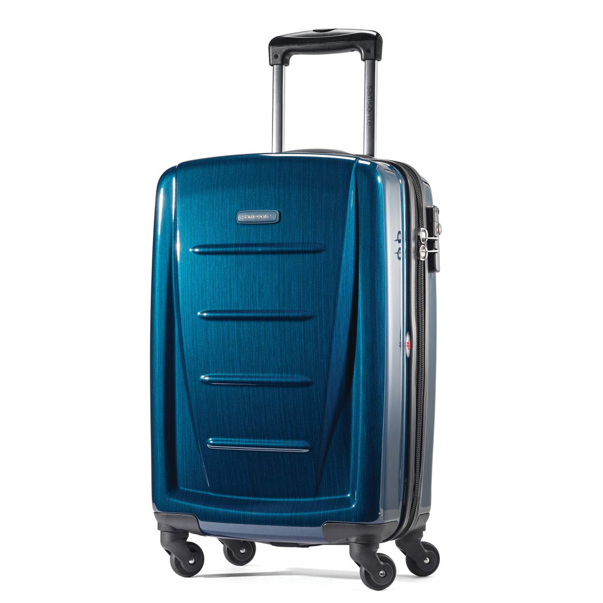 Samsonite Winfield 2 Hardside Luggage with 360 Spinner Wheels, TSA Lock, Airline Approved ( Deep Blue , Carry-On 20-Inch ) Deep Blue Carry On 20 Inch U15