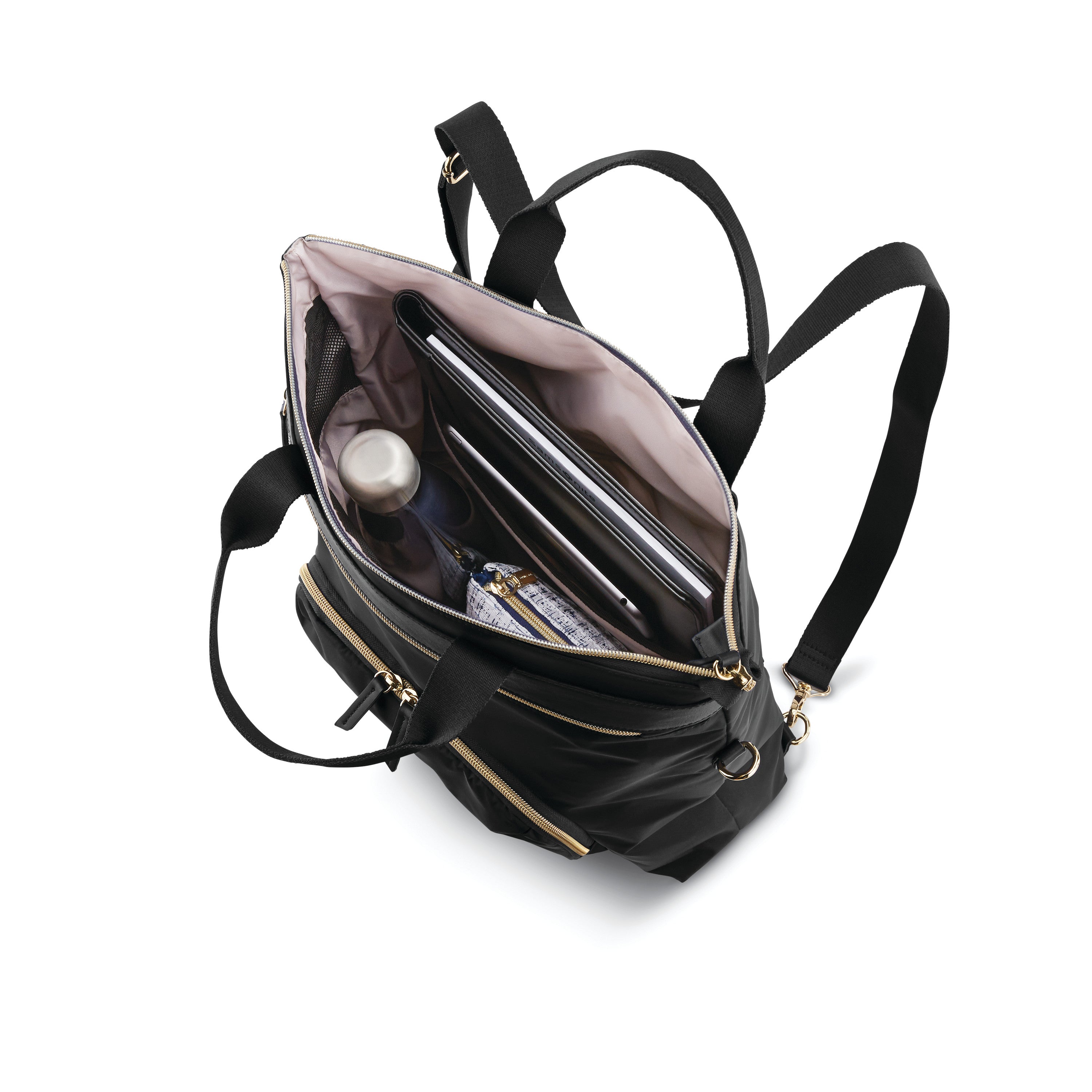 Samsonite Women's Mobile Solution Business ( Black , Convertible Backpack ) Black Convertible Backpack U8