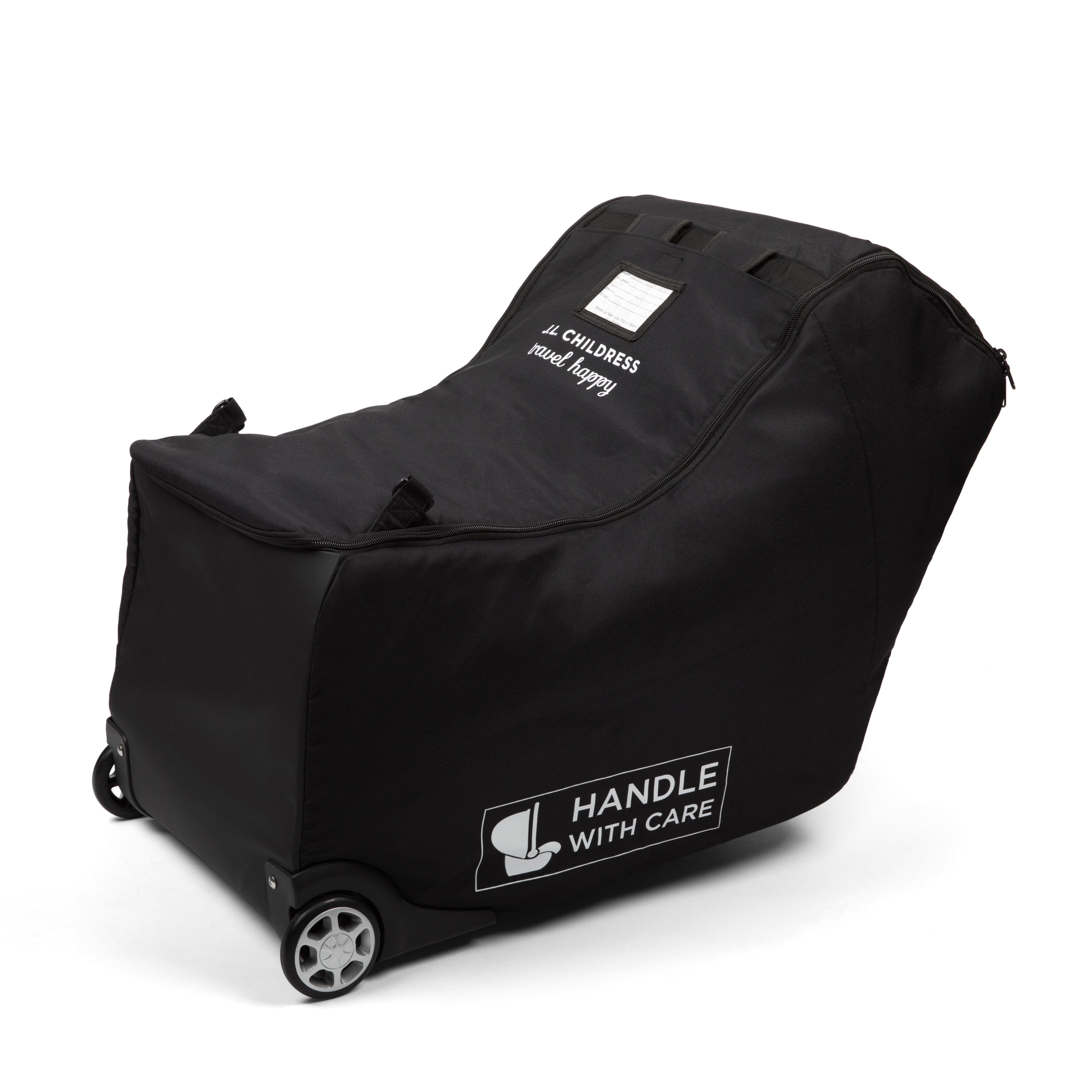 J.L. Childress Premier Padded Infant Car Seat Travel Bag with Wheels ( Black , One Size ) Black One Size U1