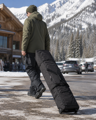 High Sierra Deluxe 185cm Wheeled Double Ski Bag ( Black , One Size ) Black One Size U1