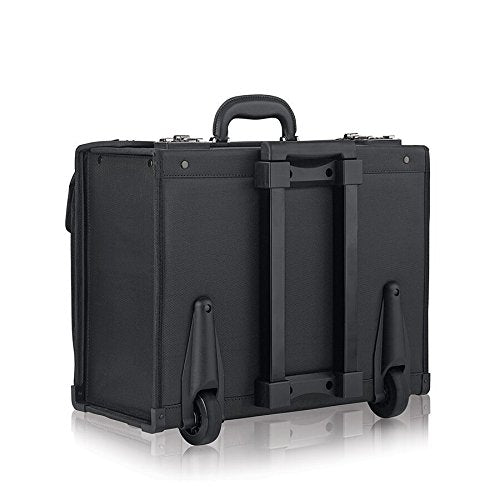 Solo New York Herald Rolling Catalog Case ( Black , One Size ) Black One Size U1