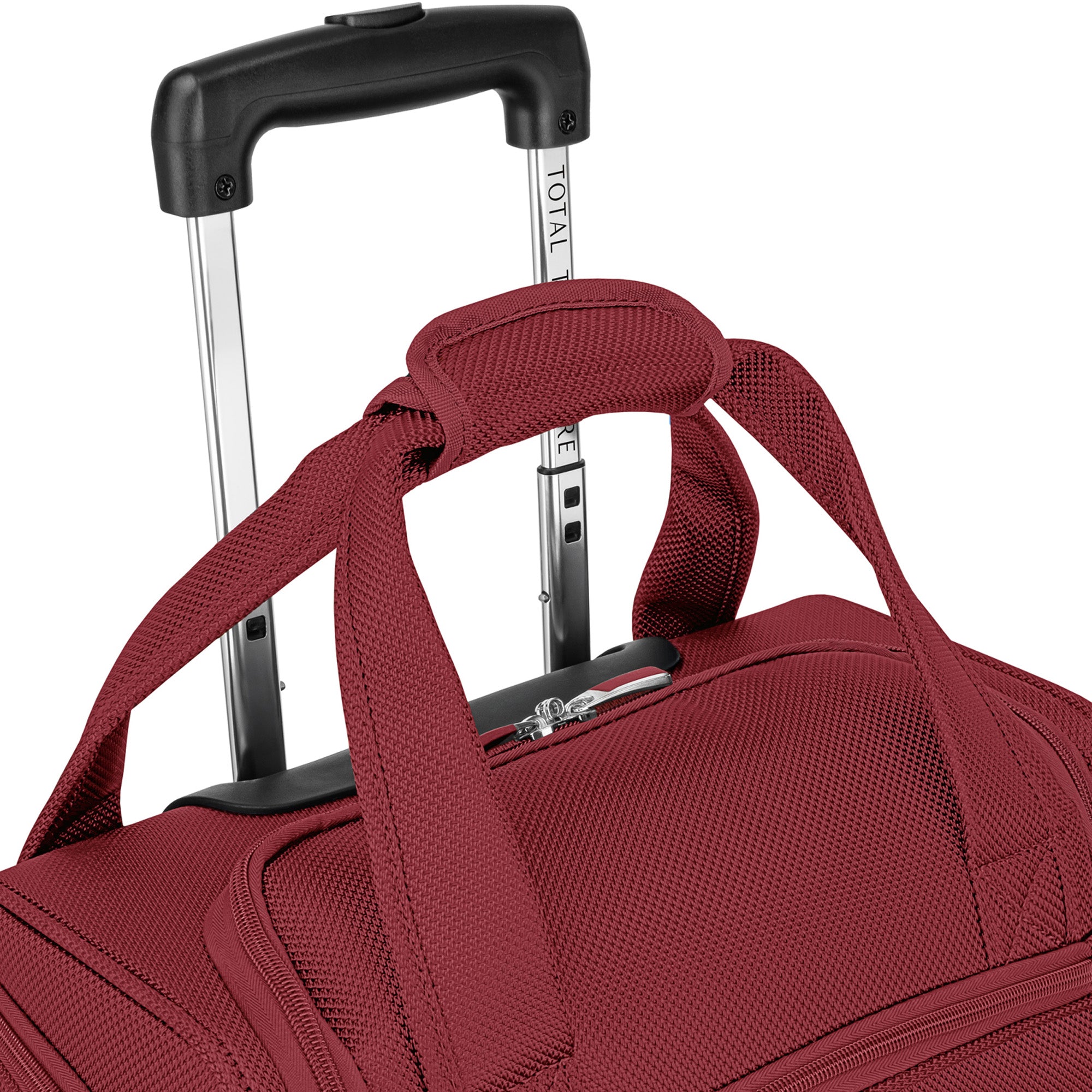 TOTAL TRAVELWARE Expandable Spinner ( Wine , 15-Inch Under Seat Bag Carry-On ) Wine 15 Inch Under Seat Bag Carry On U3