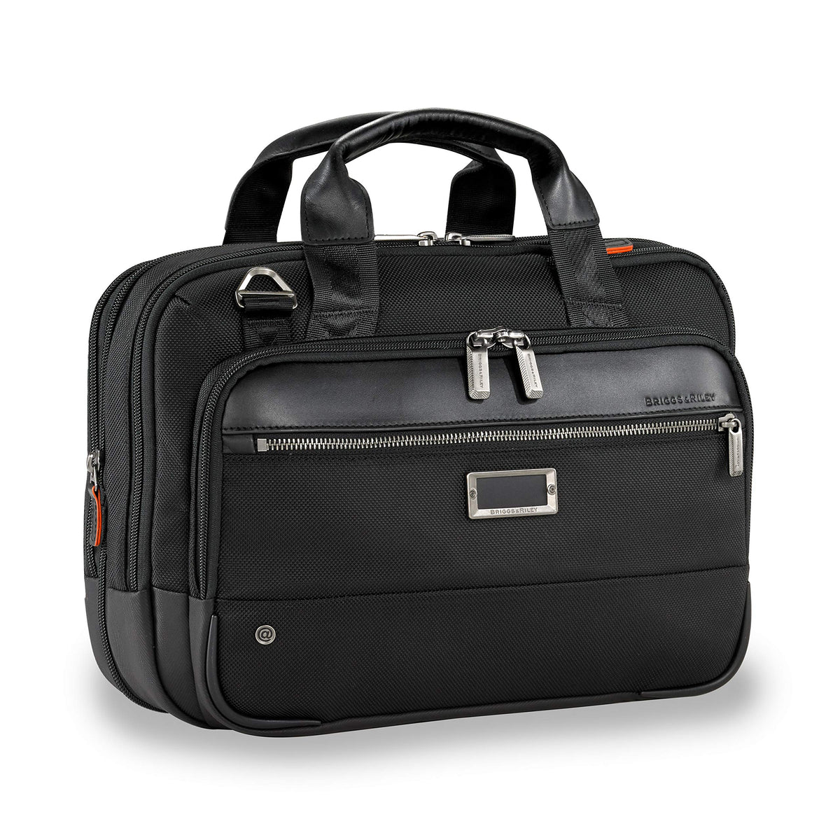 Briggs & Riley @work Slim Brief ( Black , Slim ) Black Slim U2