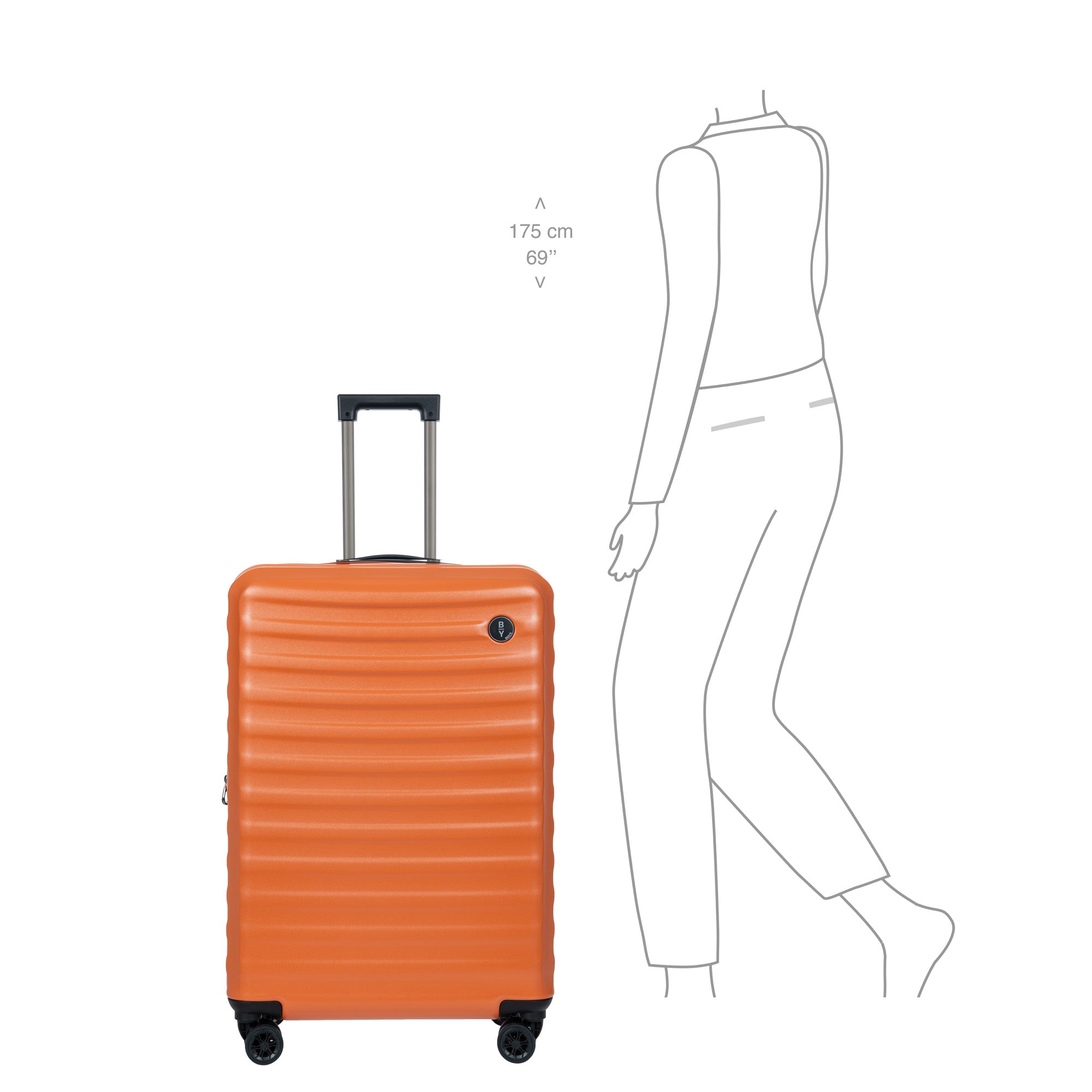 Bric's Nausicaa 30" Expandable Spinner ( Orange , 30" ) Orange 30 U1