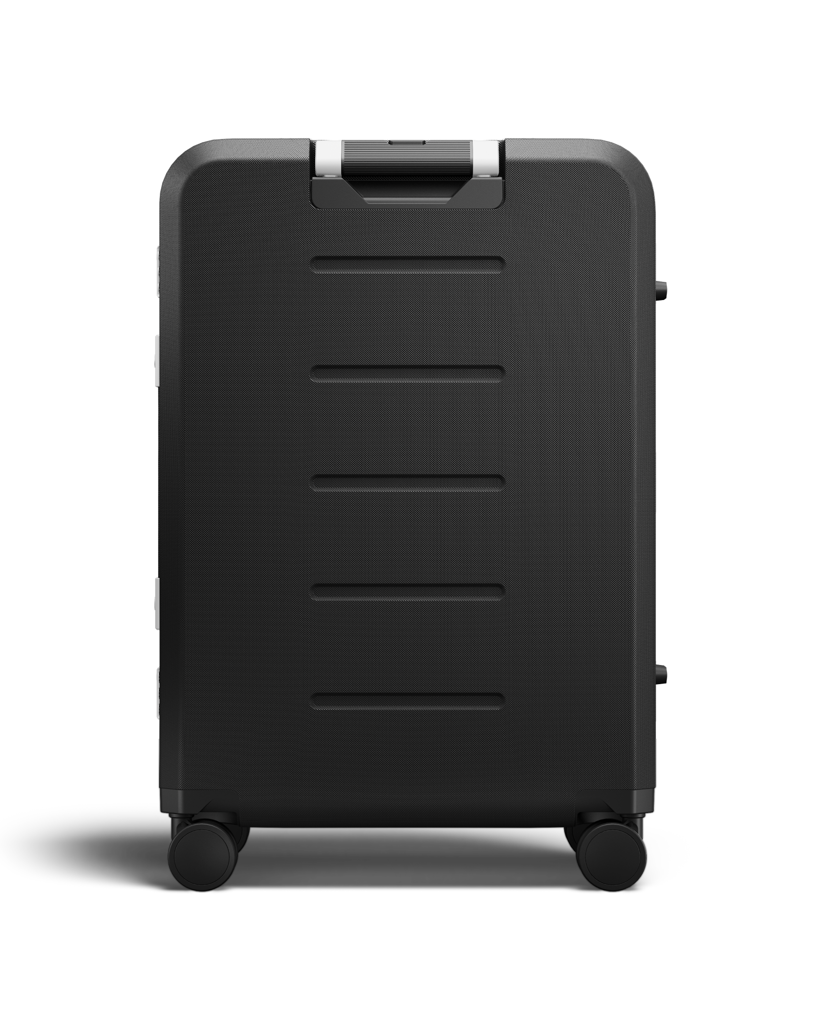 D_b_ Ramverk Pro Hardside Spinner Luggage Collection ( Silver , Checked-Medium ) Silver Checked Medium U1