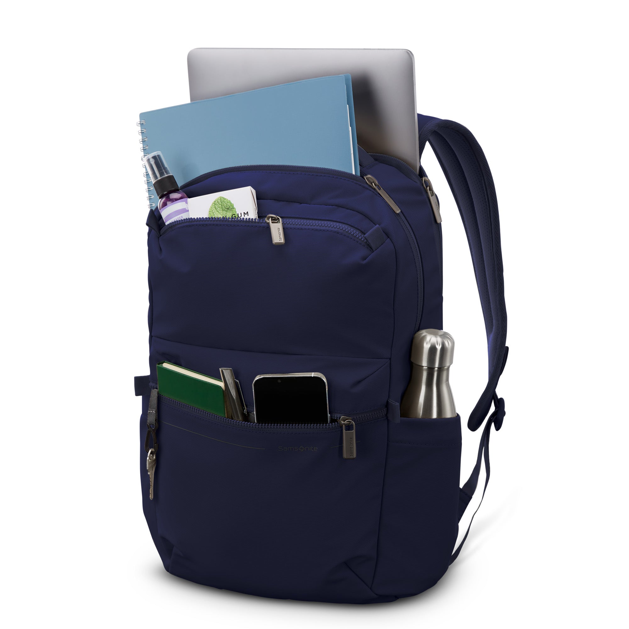 Samsonite Better Than Basic Backpack ( Navy , One Size ) Navy One Size U1