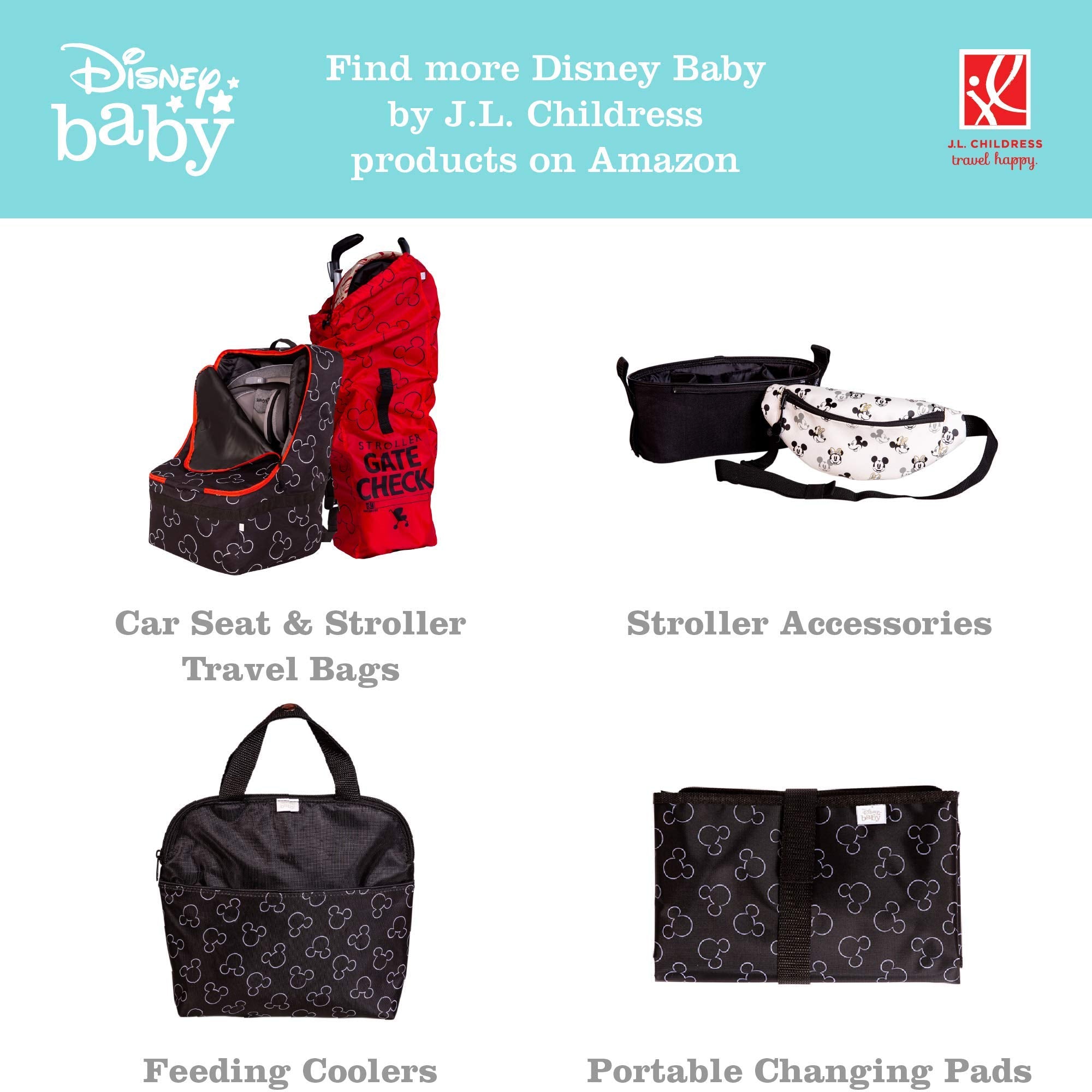 J.L. Childress Disney Baby by 3-in-1 Travel Tray & iPad Tablet Holder, Car Seat Lap Tray for Toddlers & Kids ( Disney Princess , 12x16x3 Inch (Pack of 1) ) Disney Princess 12 X 16 X 3 Inch Pack Of 1 U3