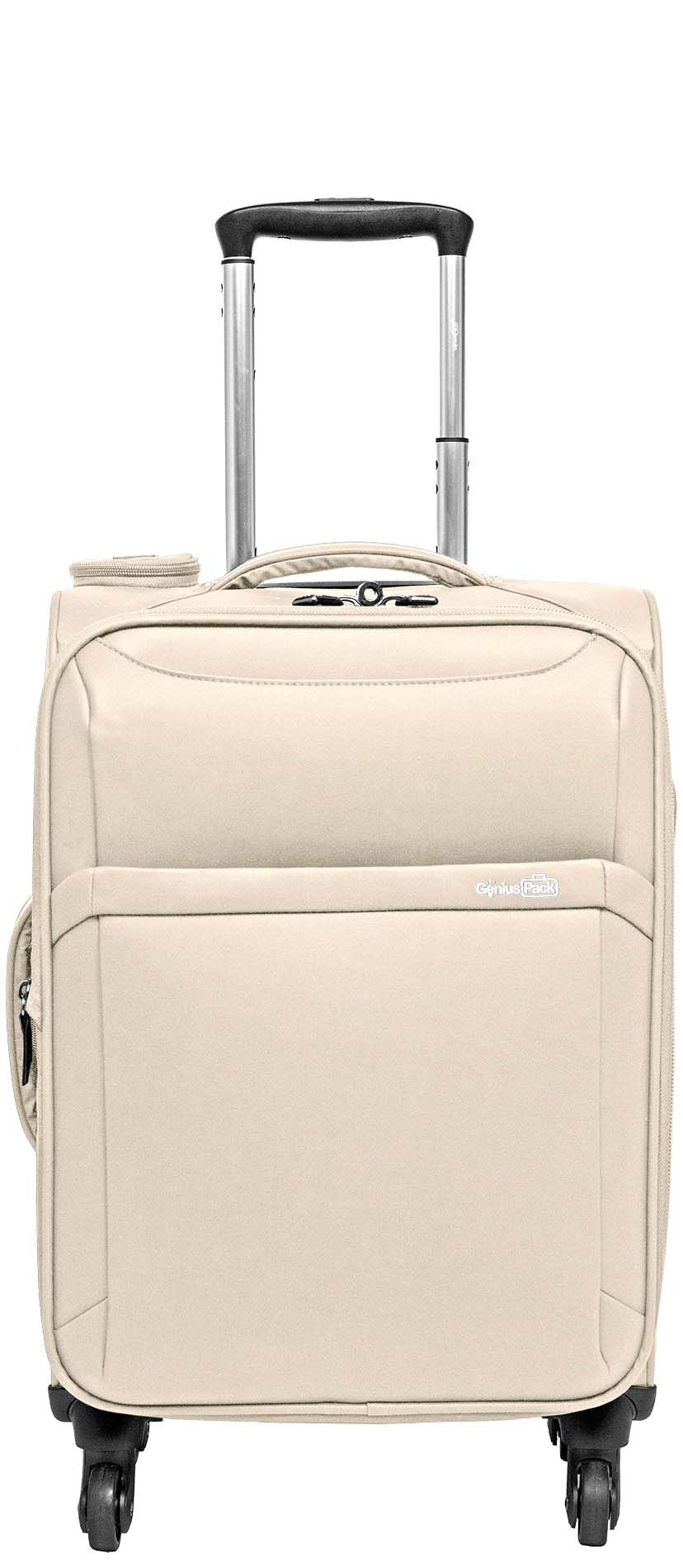 Genius Pack Luggage G5 Smart, Organized, Lightweight Suitcase ( Sand , Carry-On 21-Inch ) Sand Carry On 21 Inch U2