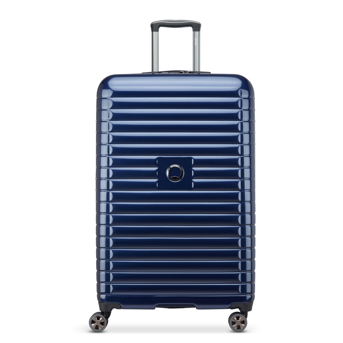 DELSEY PARIS Cruise 3.0 Hardside Expandable Luggage with Spinner Wheels, Checked-Large 28 Inch ( Deep Sea Navy , Checked-Large 28 Inch ) Deep Sea Navy Checked Large 28 Inch U1