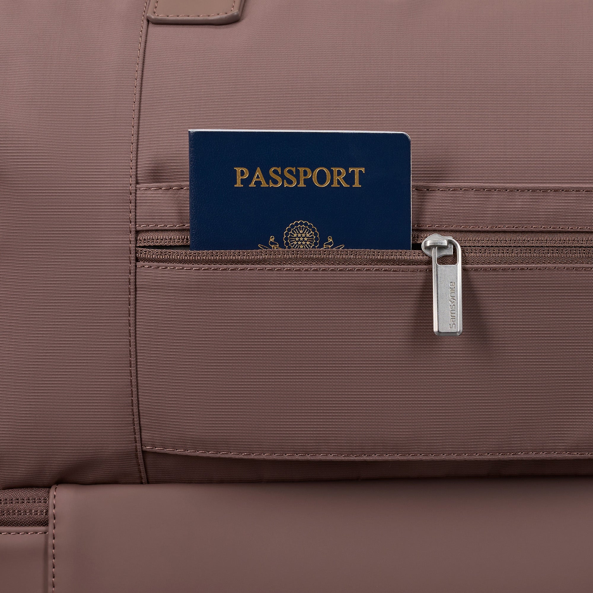 Samsonite Better Than Basic Drop Bottom Weekender ( Chocolate Mauve , One Size ) Chocolate Mauve One Size U1