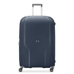 DELSEY Paris Clavel Hardside Expandable Luggage with Spinner Wheels ( BLUE JEAN , Checked-Large 30 Inch ) BLUE JEAN Checked Large 30 Inch U31