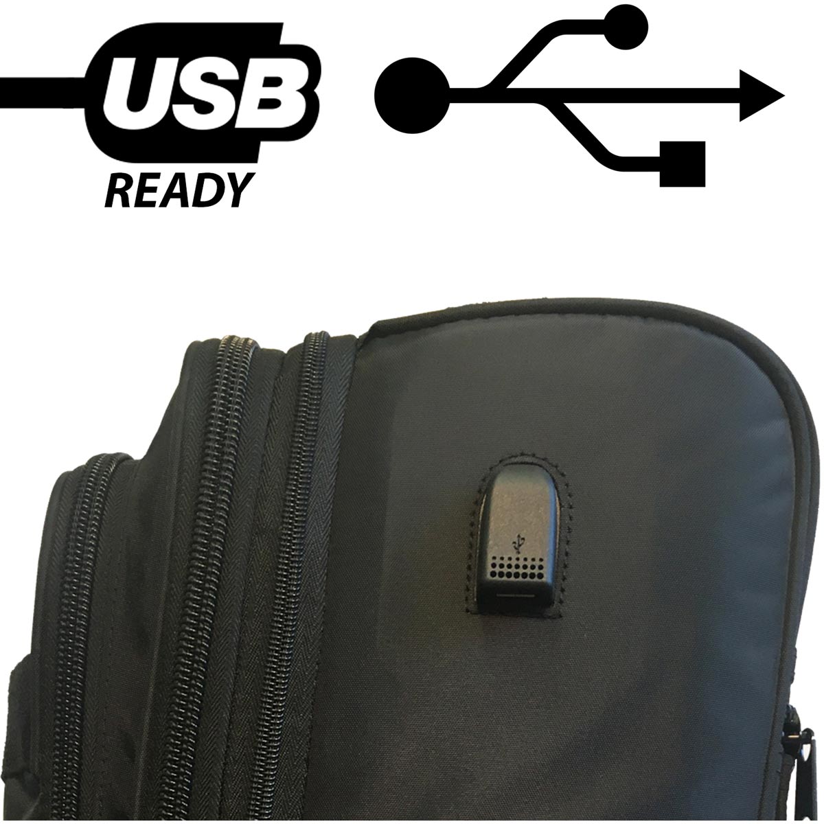 A.Saks 17" Expandable Upright Under-the-Seat Carry-on ( Black , One Size ) Black One Size U7
