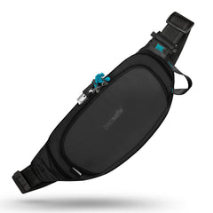 Pacsafe Eco Anti Theft Waist Pack ( ECONYL Black , One Size ) ECONYL Black One Size U3