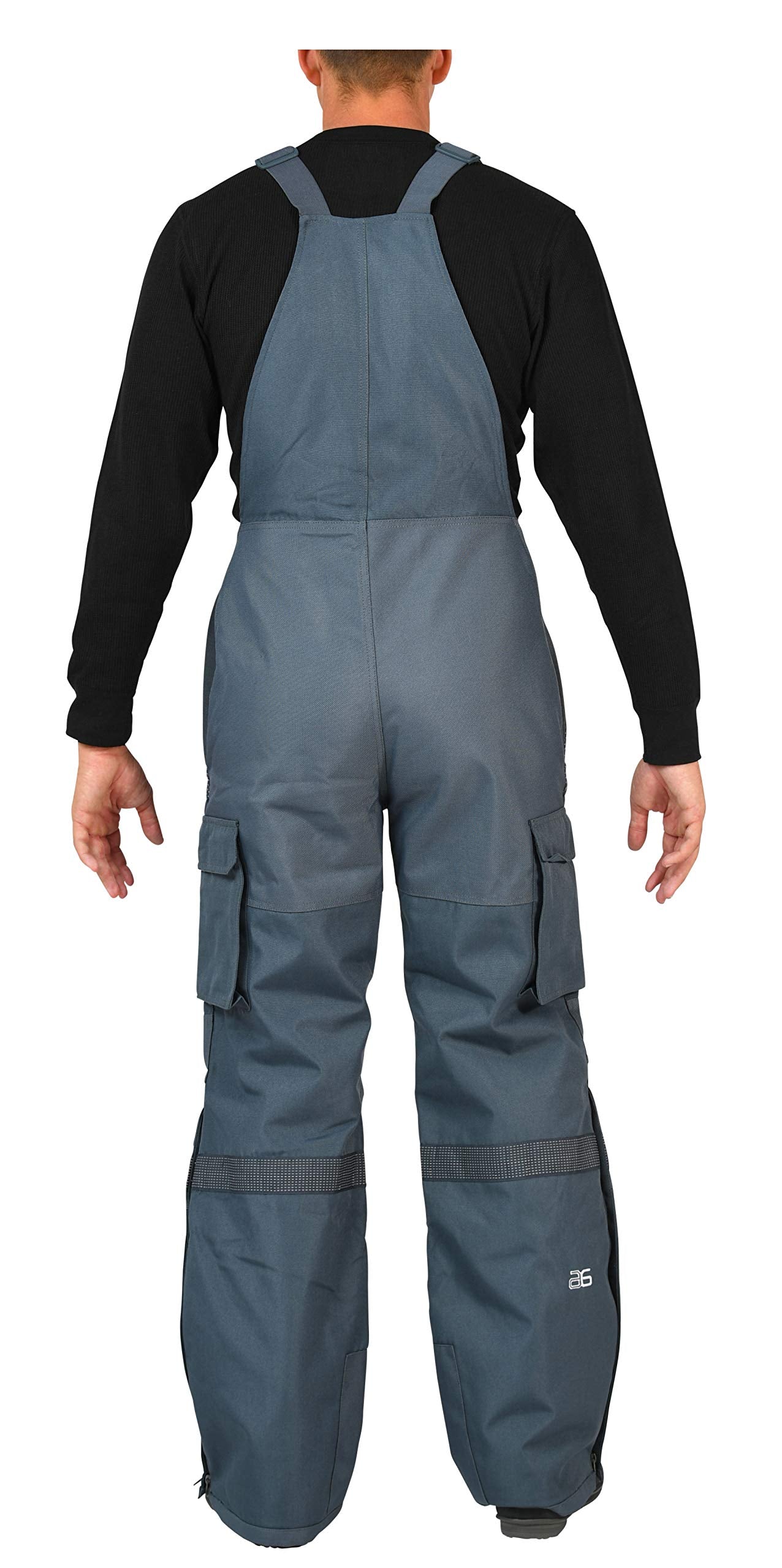 Arctix Men's Tundra Insulated Bib ( Steel , Medium/32" Inseam ) Steel Medium 32 Inseam U1
