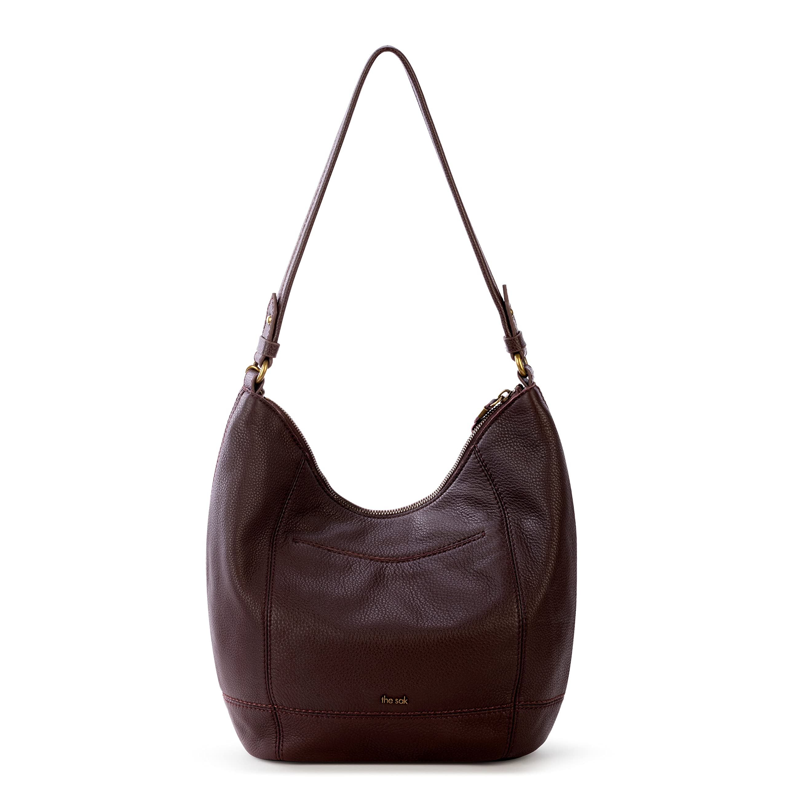 The Sak Sequoia Leather Hobo Mahogany One Size U1